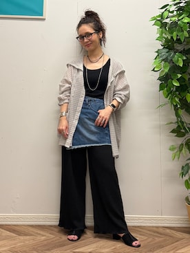 いのうえまいさん(レディース・158cm)の夏コーディネート