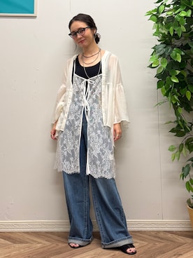 「Right-on（ライトオン）のアイテム」を使った、いのうえまいさん（レディース・158cm）の夏コーディネート