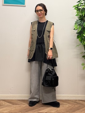いのうえまいさん（レディース・158cm）の夏コーディネート