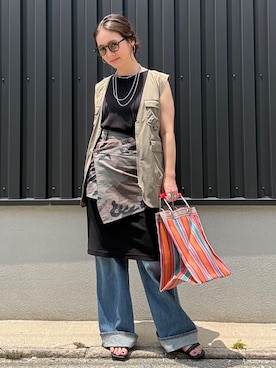 いのうえまいさん(レディース・158cm)の夏コーディネート