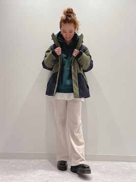 「CAMP7」｜「アイテム（ブーツ）」を使った、y...maiさん（レディース・157cm）の秋コーディネート