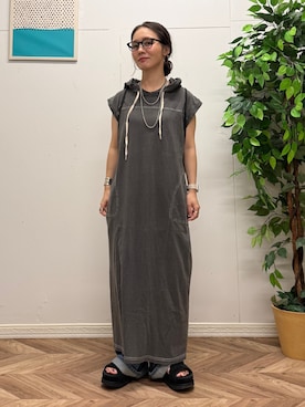 「BACK NUMBER（バックナンバー）のアイテム」を使った、いのうえまいさん（レディース・158cm）の夏コーディネート