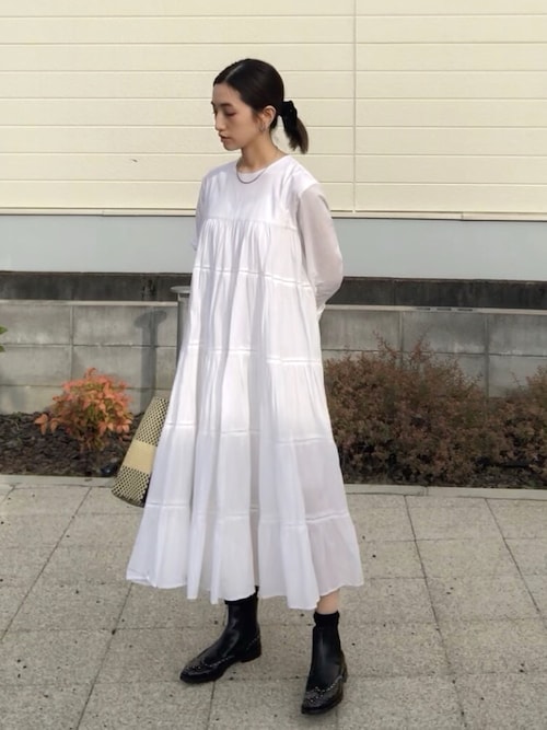 t i c a｜merletteのワンピースを使ったコーディネート - WEAR