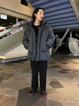 「CPCM（シーピーシーエム）のアイテム（ジャケット/アウター）」を使った、JOICHIROさん（メンズ・172cm）の秋コーディネート