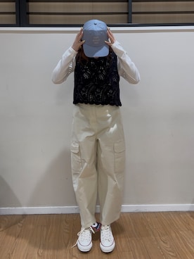 まなかさん（レディース・164cm）の春コーディネート