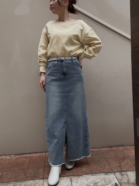 まなかさん（レディース・164cm）の冬コーディネート