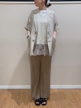 まなかさん（レディース・164cm）の春コーディネート