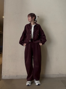 「ITEMS URBANRESEARCH（アイテムズ アーバンリサーチ）のアイテム」を使った、まなかさん（レディース・164cm）の秋コーディネート