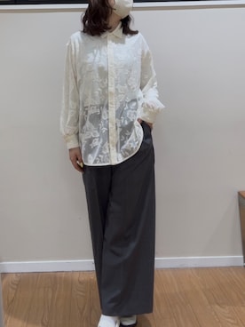 まなかさん（レディース・164cm）の春コーディネート