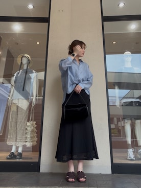 まなかさん(レディース・164cm)の夏コーディネート