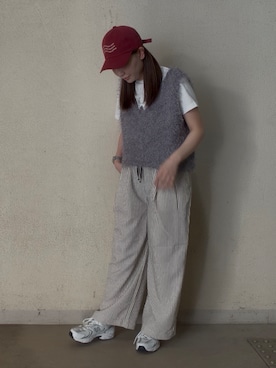 まなかさん(レディース・164cm)の夏コーディネート
