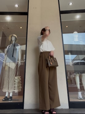 まなかさん（レディース・164cm）の夏コーディネート