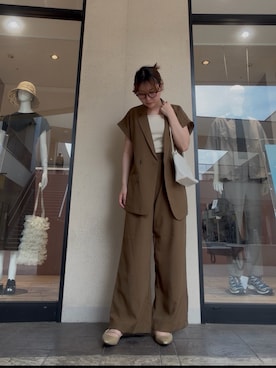 まなかさん(レディース・164cm)の春コーディネート