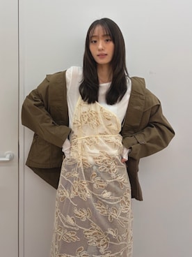 MAOさん（レディース・167cm）の春コーディネート