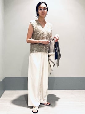 「tov（トーヴ）のアイテム」を使った、Furuさん（レディース・164cm）の夏コーディネート