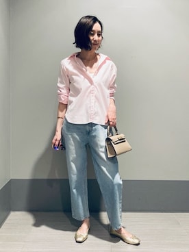 「AULENTTI（オウレンティ）のアイテム」を使った、Furuさん（レディース・164cm）の冬コーディネート