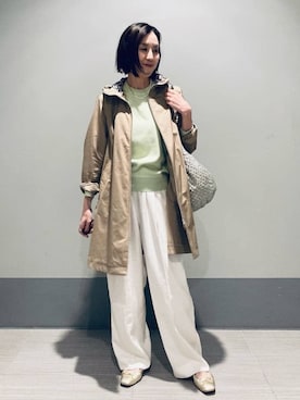 「NE QUITTEZ PAS!（ヌキテパ）のアイテム」を使った、Furuさん（レディース・164cm）の冬コーディネート