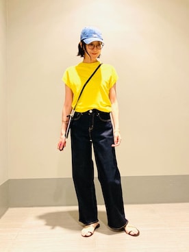 「RED CARD TOKYO（レッドカード）のアイテム」を使った、Furuさん（レディース・164cm）の夏コーディネート
