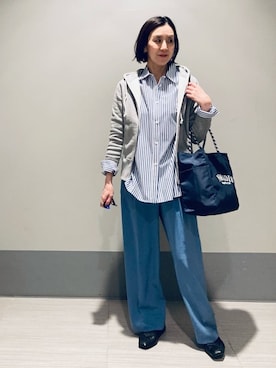 「NOMADIS（ノマディス）のアイテム」を使った、Furuさん（レディース・164cm）の冬コーディネート