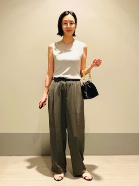 「Kassiopea（カシオペア）のアイテム」を使った、Furuさん（レディース・164cm）の夏コーディネート