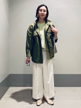 「MILOS（ミロス）のアイテム」を使った、Furuさん（レディース・164cm）の春コーディネート
