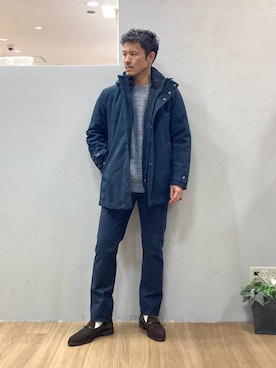 シュンさん(メンズ・167cm)の冬コーディネート