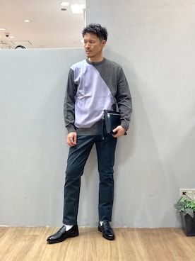「TAKEO KIKUCHI（タケオキクチ）のアイテム」を使った、シュンさん（メンズ・167cm）の春コーディネート