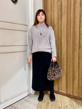 ちえさん(レディース・163cm)の冬コーディネート