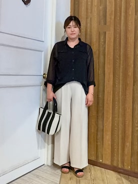 ちえさん（レディース・163cm）の夏コーディネート