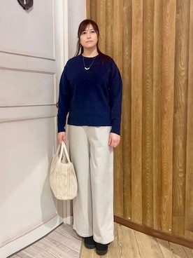 ちえさん（レディース・163cm）の冬コーディネート