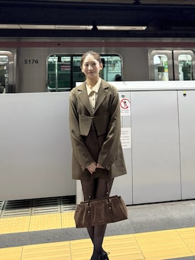 ふちゃさん（レディース・155cm）の冬コーディネート