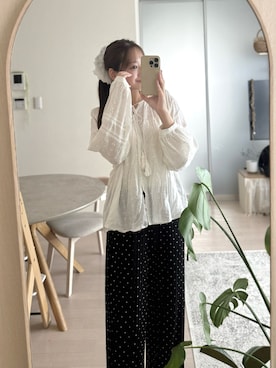 「JUMELLE（ジュメロ）のアイテム」を使った、ふちゃさん（レディース・155cm）の春コーディネート