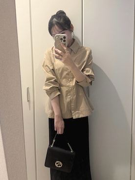 「NEUNA（ヌナ）のアイテム」を使った、ふちゃさん（レディース・155cm）の秋コーディネート