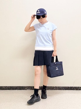 「adabat（アダバット）のアイテム」を使った、kimaさん（レディース・158cm）の夏コーディネート