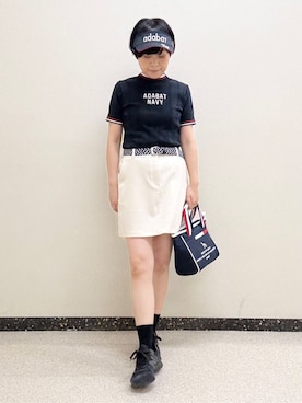 「adabat（アダバット）のアイテム」を使った、kimaさん（レディース・158cm）の冬コーディネート