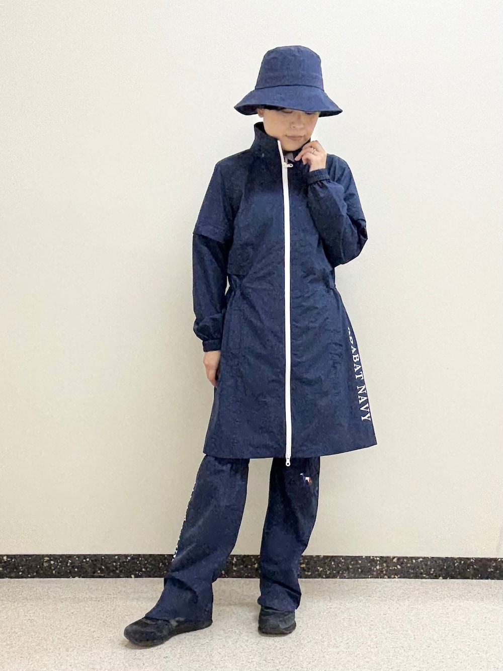 adabat（アダバット）の「【ADABAT NAVY】レインハット（ハット）」 - WEAR