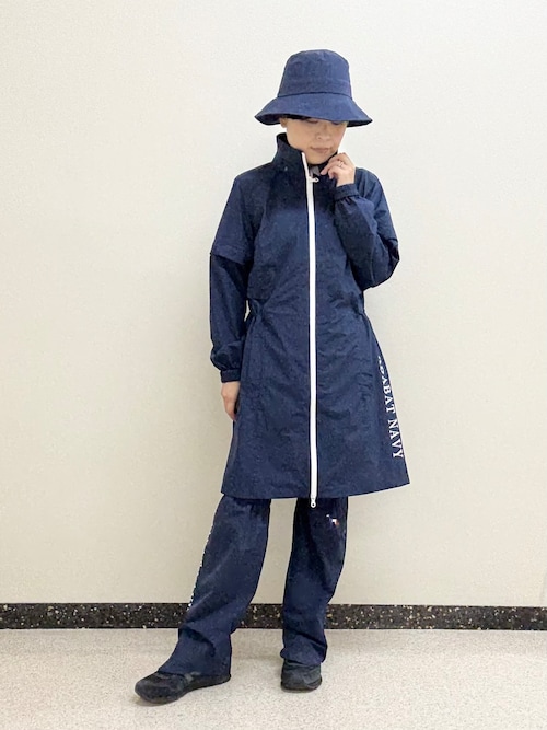 アダバット.レインウエア、ハット付き adabat（アダバット） 帽子 ハット 「ADABAT NAVY」レインハット