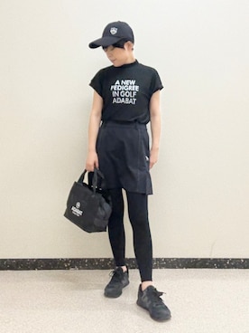「adabat（アダバット）のアイテム」を使った、kimaさん（レディース・158cm）の春コーディネート