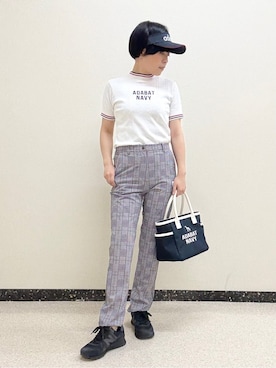 「adabat（アダバット）のアイテム」を使った、kimaさん（レディース・158cm）の冬コーディネート