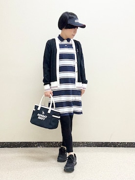 「adabat（アダバット）のアイテム」を使った、kimaさん（レディース・158cm）の春コーディネート