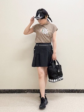 「ADABAT STREAM（アダバットストリーム）のアイテム」を使った、kimaさん（レディース・158cm）の夏コーディネート