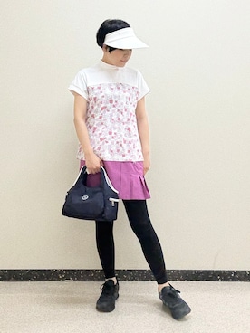 「adabat（アダバット）のアイテム」を使った、kimaさん（レディース・158cm）の春コーディネート