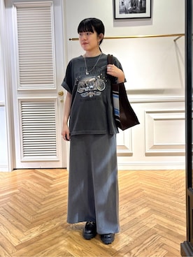 「DRESSTERIOR（ドレステリア）のアイテム」を使った、cocoさん（レディース・151cm）の春コーディネート