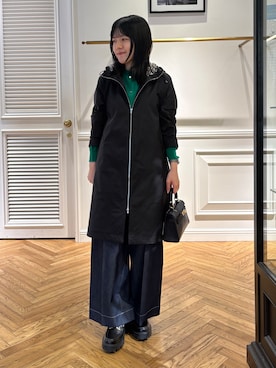 「AULENTTI（オウレンティ）のアイテム」を使った、cocoさん（レディース・151cm）の春コーディネート