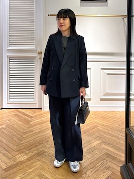 「AULENTTI（オウレンティ）のアイテム」を使った、cocoさん（レディース・151cm）の春コーディネート