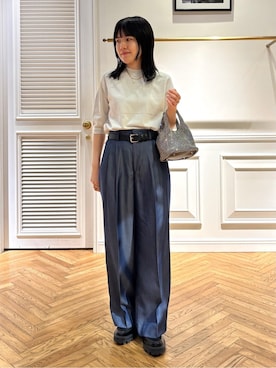 「Dhyana.（ディアナドット）のアイテム」を使った、cocoさん（レディース・151cm）の春コーディネート