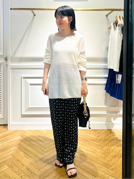 「Kassiopea（カシオペア）のアイテム」を使った、cocoさん（レディース・151cm）の夏コーディネート