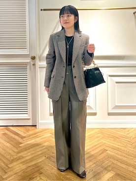 「Kassiopea（カシオペア）のアイテム」を使った、cocoさん（レディース・151cm）の秋コーディネート