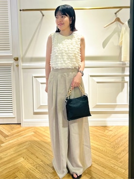 「Kassiopea（カシオペア）のアイテム」を使った、cocoさん（レディース・151cm）の夏コーディネート