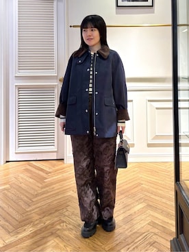 「AULENTTI（オウレンティ）のアイテム」を使った、cocoさん（レディース・151cm）の春コーディネート